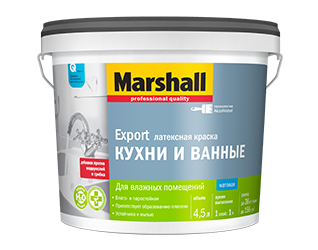 Краска Marshall Export Кухни и Ванные